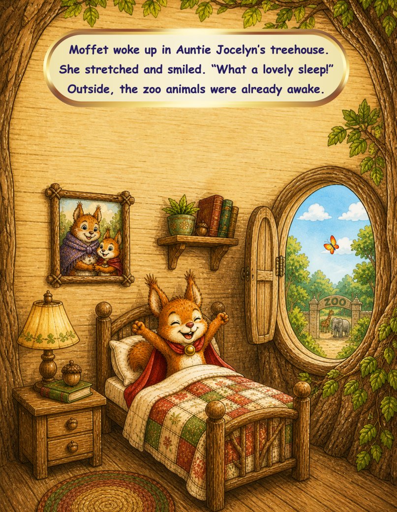 Moffet and Noodle, adventure story, book content, ages 4-7