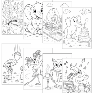 Home Printables - Colouring Pages - The Big Pack - Image 9