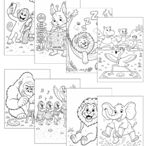 Home Printables - Colouring Pages - The Big Pack - Image 7