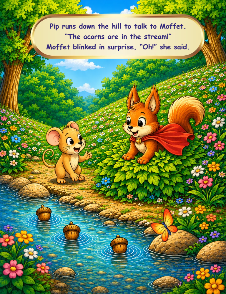 moffet and the rescue mission - ages 4-7, adventure story and activity book