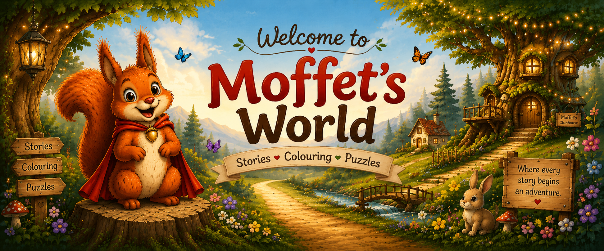 Moffet Books, Children's Activity Books, children's story books, children's colouring books, children's home printables