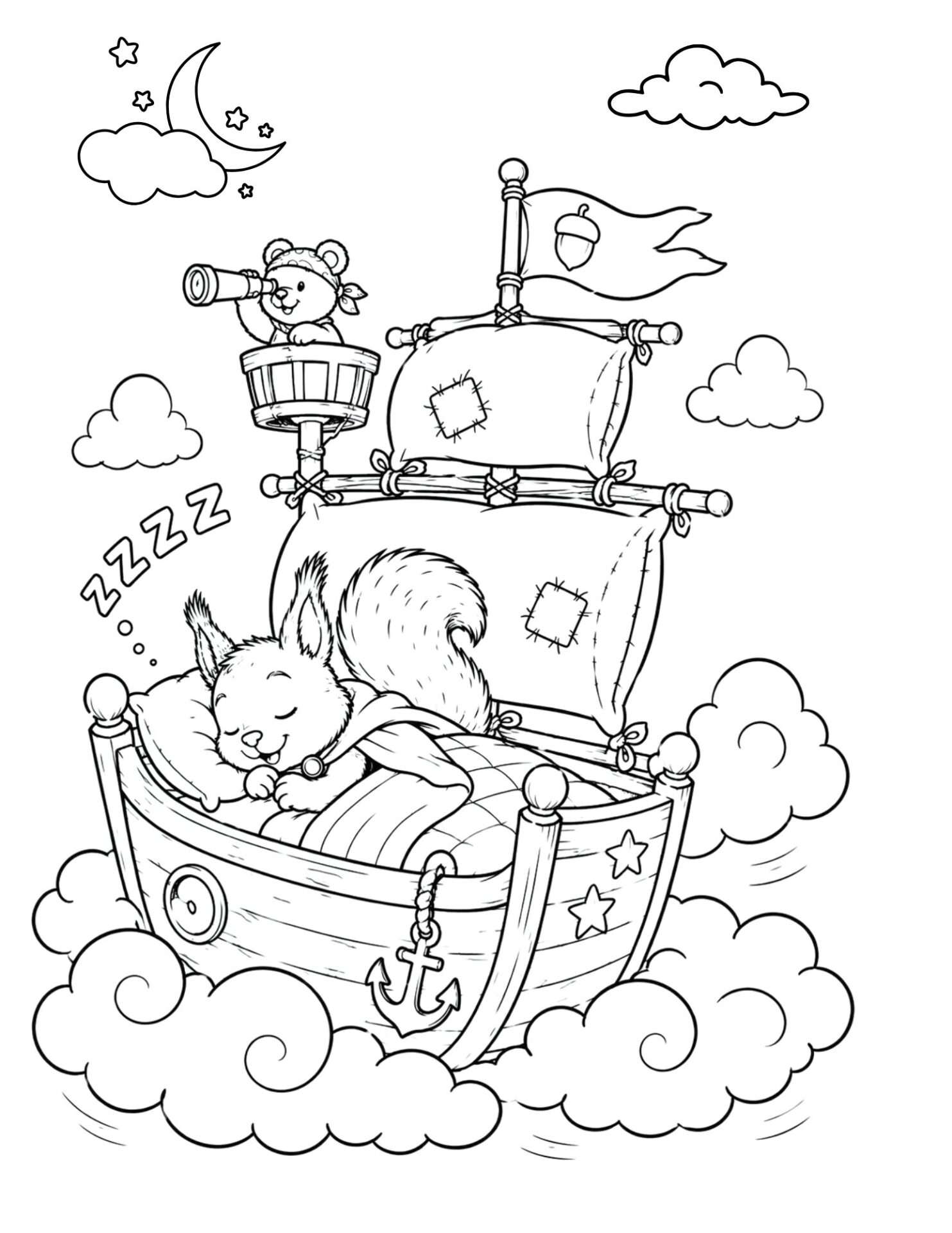 moffet's Dream World, The big colouring book series, ages 4-8