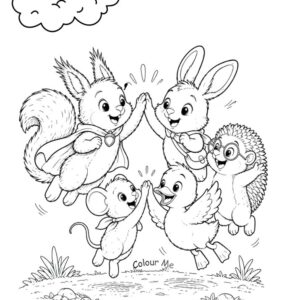 moffet and the golden acorn book for 4-7 year olds