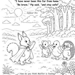 moffet and the zoo trip book for 4-7 year olds
